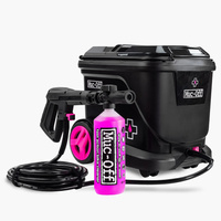 Muc-Off 21180 - Mobilna myjka ciśnieniowa + 1L Nano Tech Motorcycle Cleaner
