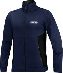 Mens hoodie Sparco 01366 navy black