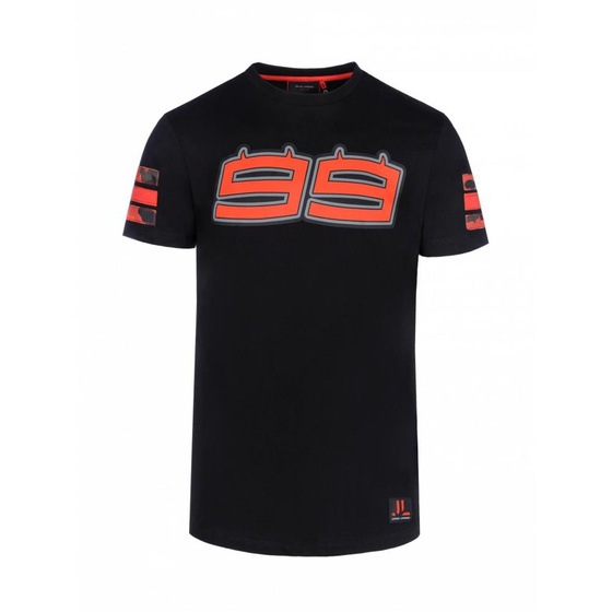 GP T-SHIRT LORENZO BIG 99 BLACK ROZMIAR M