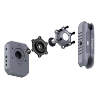 Uchwyt na telefon z amortyzacją powietrzną montowany na lusterko Outplorer P100-B