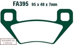 Brake pads EBC FA395TT (set on 1 disk)