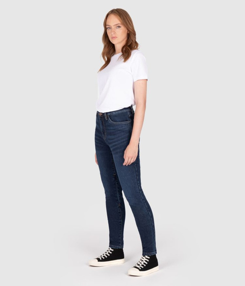 Women's Colton Skinny Stone Wash Indigo - regular