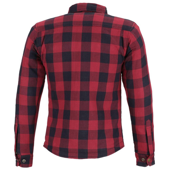 Koszula bawełniana damska BUSE M11 Karo czerwona 40