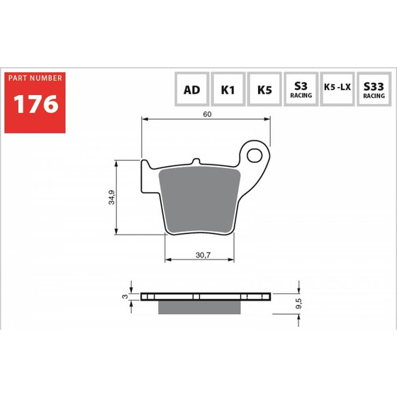 GOLDFREN KLOCKI 176 K1