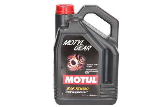 Olej przekładniowy MOTYLGEAR (5L) SAE 75W90 API GL-4 GL-5 MIL-L-2105D