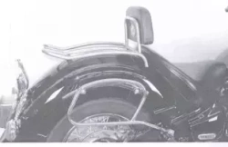 Yamaha XVS 1100 A Drag Star Classic (2001-2007) solorack with backrest