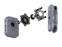 Zestaw wielofunkcyjny - uchwyt na kamerę/telefon/GoPro/licznik/lampkę montowany na kierownicę Outplorer H1000