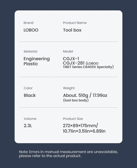 LOBOO Sakwa na narzędzia (10.3.19023.010.01)
