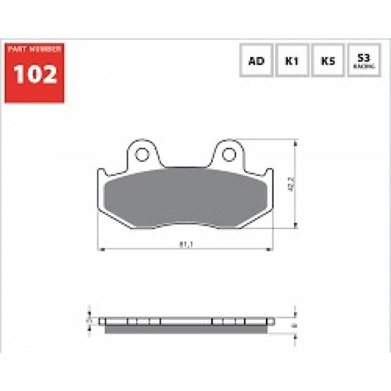 GOLDFREN KLOCKI 102 AD