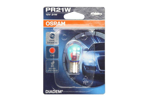 Żarówka (Blister 1szt.) PR21W 12V 21W BAW15s, pomarańczowa