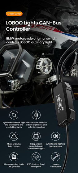 LOBOO Sterownik magistrali CAN świateł (10.1.01106.001.01)