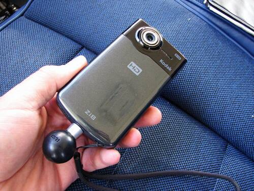 RAM-B-108B-A-237U Strap Hose Clamp Mount with 1/4"-20 Camera Adapter