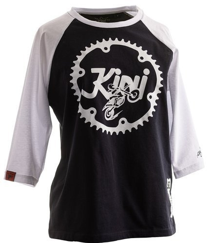 KINI-RB GIRLS RITZEL LONGSLEEVE - NIGHT SKY/WHITE