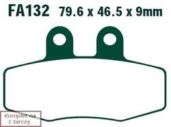 Klocki hamulcowe EBC FA132R (kpl. na 1 tarcze)