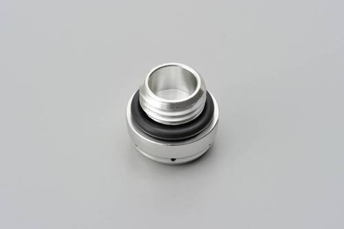 OIL FILLER CAP BULLET M20XP2.5/SILVER