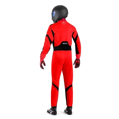Sparco Thunder Advanced Kart Karting Auto Racing Suit red