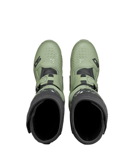 Motorcycle Enduro Boots CROSSAIR green