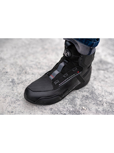 SHIMA EDGE Vented, Motorbike Shoes for Men Breathable ATOP khaki