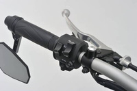 Śruba zaślepka do otworu lusterka M10-P1.25/prawa srebrny