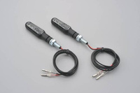 89232 "D-LIGHT" LED INDICATORS PAIR BLACK SMOKE