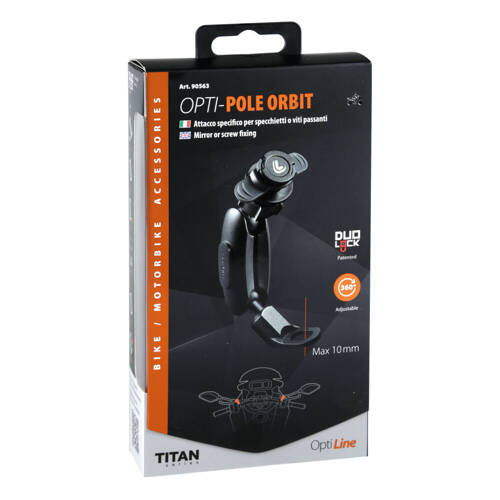 90563 Titan Opti Pole Orbit, mirror or through screw mount