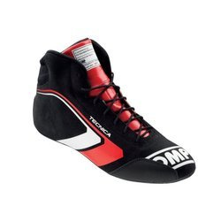 Rally Race Racing Shoes OMP TECNICA SHOES (FIA Approved) black red