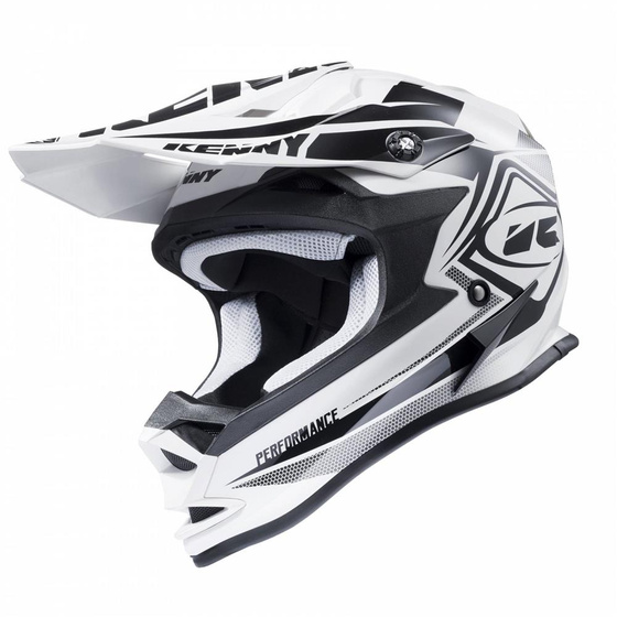 KENNY KASK PERFORMANCE WHITE/BLACK L