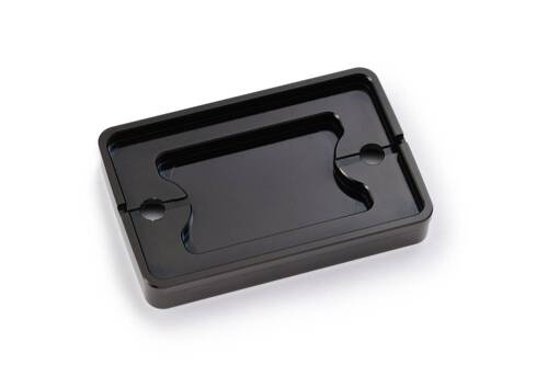 MASTER CYLINDER CAP HONDA-B,CNC,BLACK