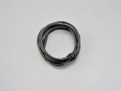 colored wire, AVS2.0, black, 1m