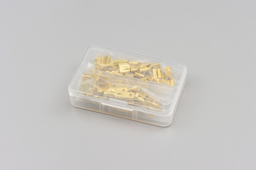flat terminal set, 250-type, male & female, set of 30