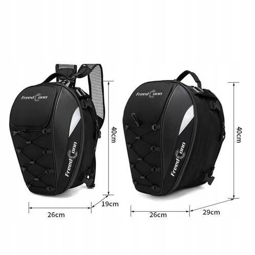 ZC099 backpack for motorbike/scooter use – 37 liters