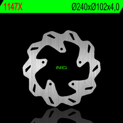 NG TARCZA HAMULCOWA TYŁ APRIIA RXV/SXV 450-550 05-12 (240X102X4,0MM) (5X6,5MM) WAVE