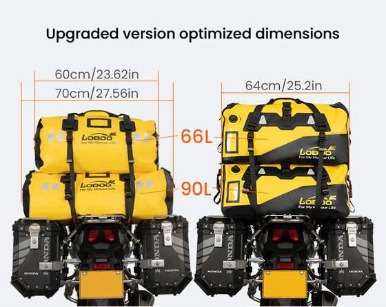 LOBOO PVC Torba żółta 50L (upgrade) (10.4.01041.001.61)