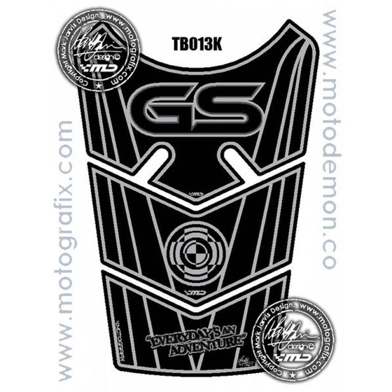 MOTOGRAFIX TANKPAD BMW R1200GS ADVENTURE 2004-07 TB013K