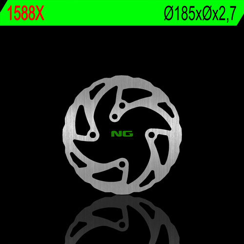 NG TARCZA HAMULCOWA PRZÓD BETA EVO 125/200/250 09-18, REV3 125/200/250/270 03-08, REV 4 250/300 07-16 (185X2,7MM) (4X10,5MM) WAVE