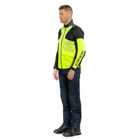 Motorcycle Textil Jacket DAINESE AIR TOURER TEX black/yellow
