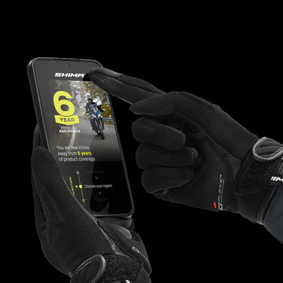 SONIC LADY GLV BLK/WHT XS