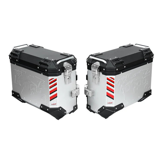 LOBOO PIKE Kufry boczne srebrne 37+37L (10.5.01371.002.21)