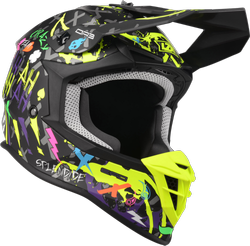 Kask Motocyklowy LAZER OR3 Crazy (kol. Czarny - Multi - Matowy) rozm. XS