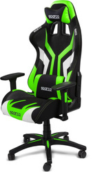 Sparco Torino Racing Office Gaming Chair black green
