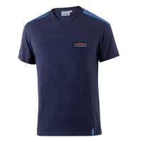 Sparco Martini Racing Top Stripes T-Shirt navy