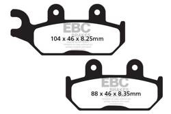 Brake pads EBC SXR645HH Side By Side Race Formula (set on 1 disk)