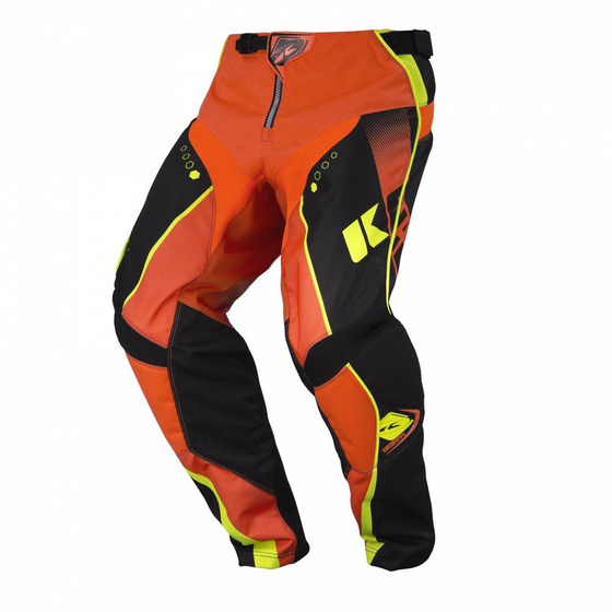 KENNY SPODNIE TRACK BLACK/ORANGE 32