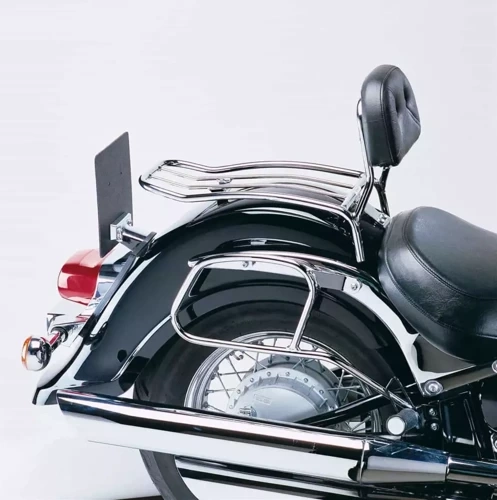 Kawasaki VN 1600 Classic (2003-2008) solorack with backrest