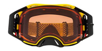 Oakley Goggles Airbrake MX żółte Prizm mx bronze