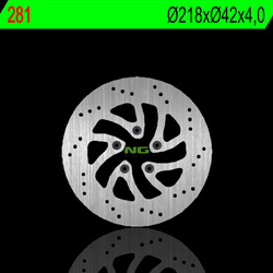 NG TARCZA HAMULCOWA PRZÓD ITALJET JACKPOT 125 01, JUPITER 125 02, MILLENIUM 125 00-02 (5X6,5MM)