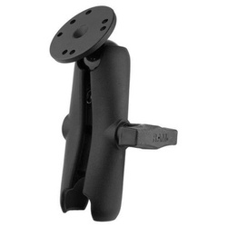 RAM-103U Double Socket Arm with Round Ball Plate - C Size Medium