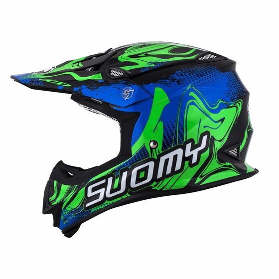 SUOMY KASK MR JUMP GRAFFITI BLUE/GREEN ROZMIAR M