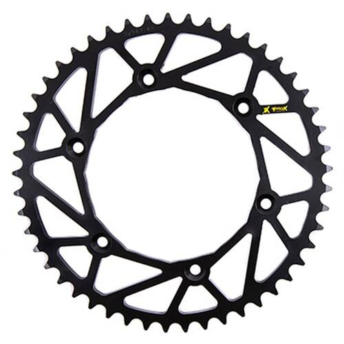 PROX ZĘBATKA TYLNA 820 49 STALOWA ULTRALITE HUSQVARNA CR/WR/TE/TC '90-'13, BETA RR '05-'12 (82049JT) (JTR822.49) KOLOR CZARNY