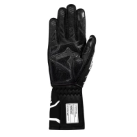 Sparco Tide + Race Kart Gloves (FIA) black white